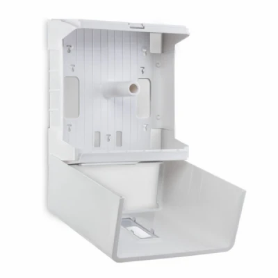 Dispenser para Papel Higiênico Rolão 300/500m Nobre Street Branco/Branco 48398