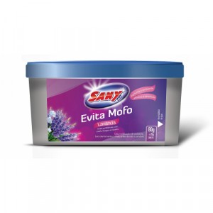 Desumidificador Evita-Mofo Pote 100gr Sany-Mix Lavanda