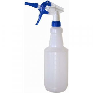 Pulverizador Plástico com Gatilho 1000ml PVC Transparente Spray Perfect