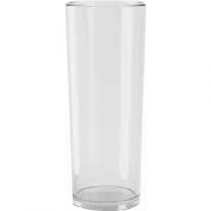 Copo Plástico Acrílico-PS 300ml Long-Drink Cristal Steelglass