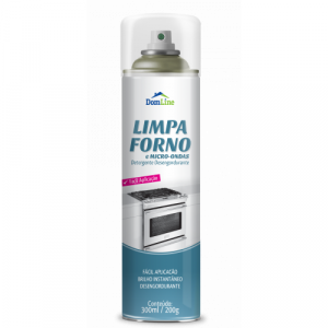 Limpador Desengordurante & Limpa-Forno Aerossol Domline Frasco 300ml