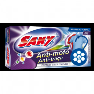 Desumidificador Anti-Mofo Aparelho+Refil 30gr Sany-Mix