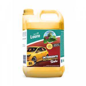 Detergente Líquido Bombona 5 Litros Shampoo com Cera Automotivo Louro