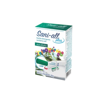 Bastão Sanitário Refil 35gr Sani-All Eucalipto Adesul 184